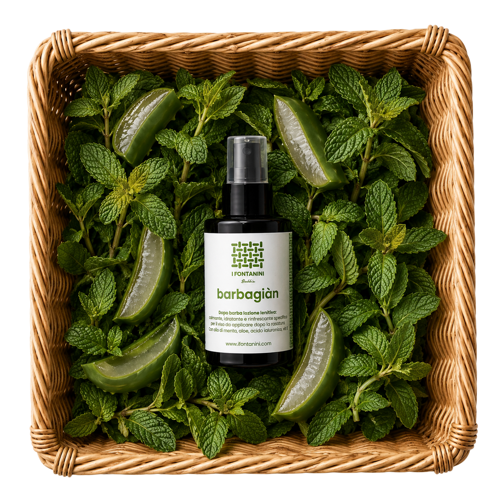 Barbagiàn - Dopobarba alla menta verde ed aloe vera