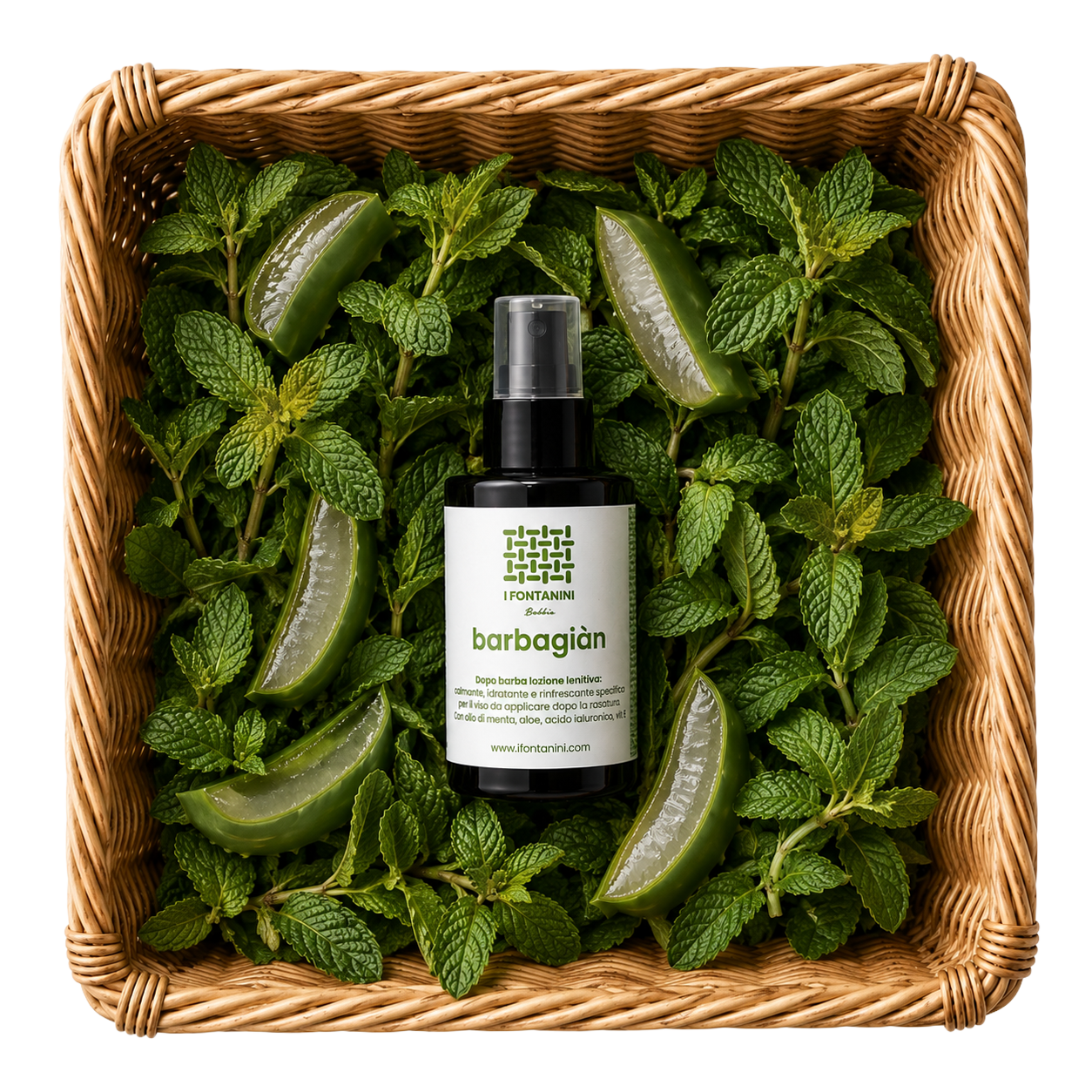 Barbagiàn - Dopobarba alla menta verde ed aloe vera