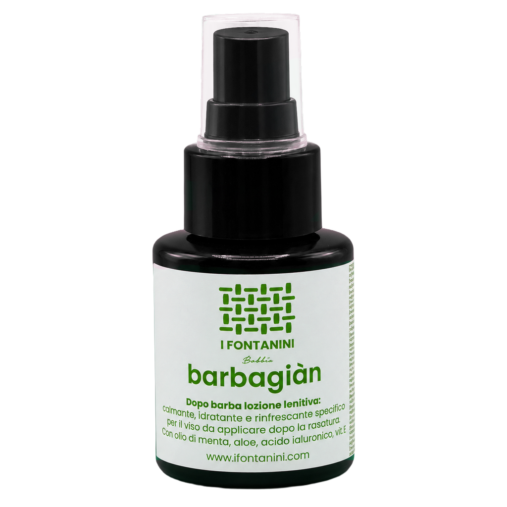 Barbagiàn - Dopobarba alla menta verde ed aloe vera