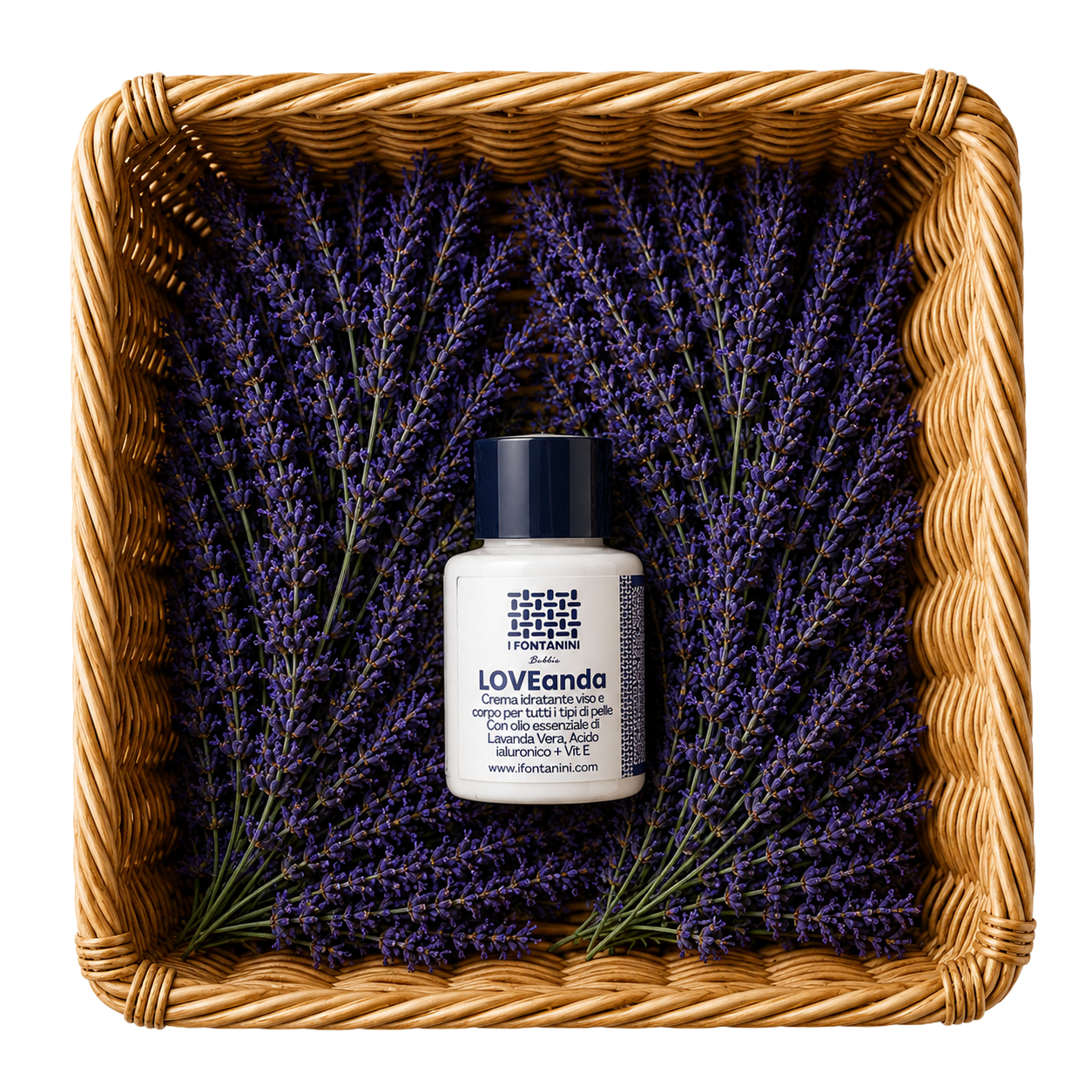 Loveanda - Crema idratante viso e corpo alla lavanda