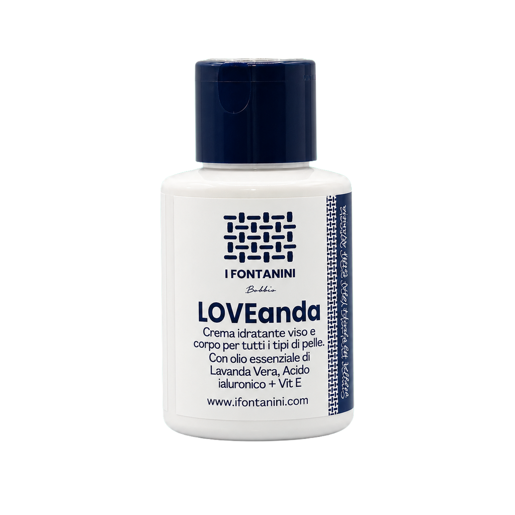 Loveanda - Crema idratante viso e corpo alla lavanda