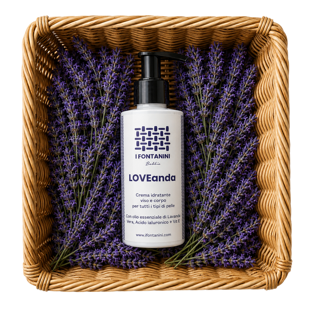 Loveanda - Crema idratante viso e corpo alla lavanda