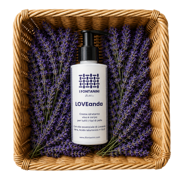 Loveanda - Crema idratante viso e corpo alla lavanda