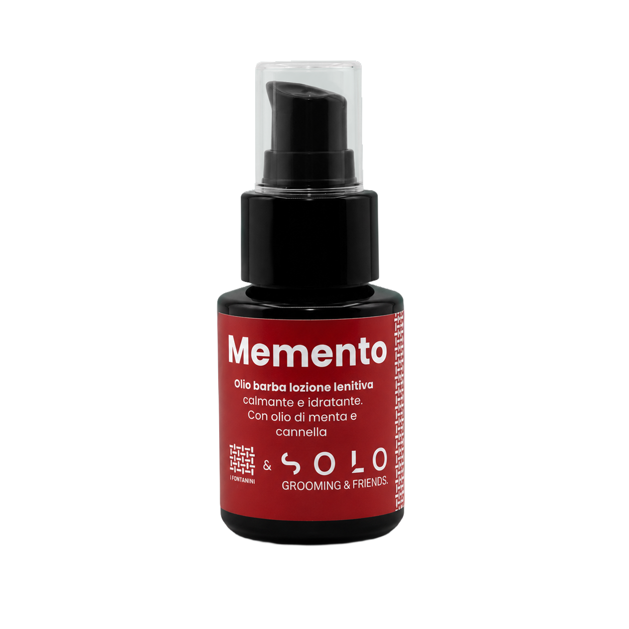 Memento - Olio barba alla menta verde e cannella
