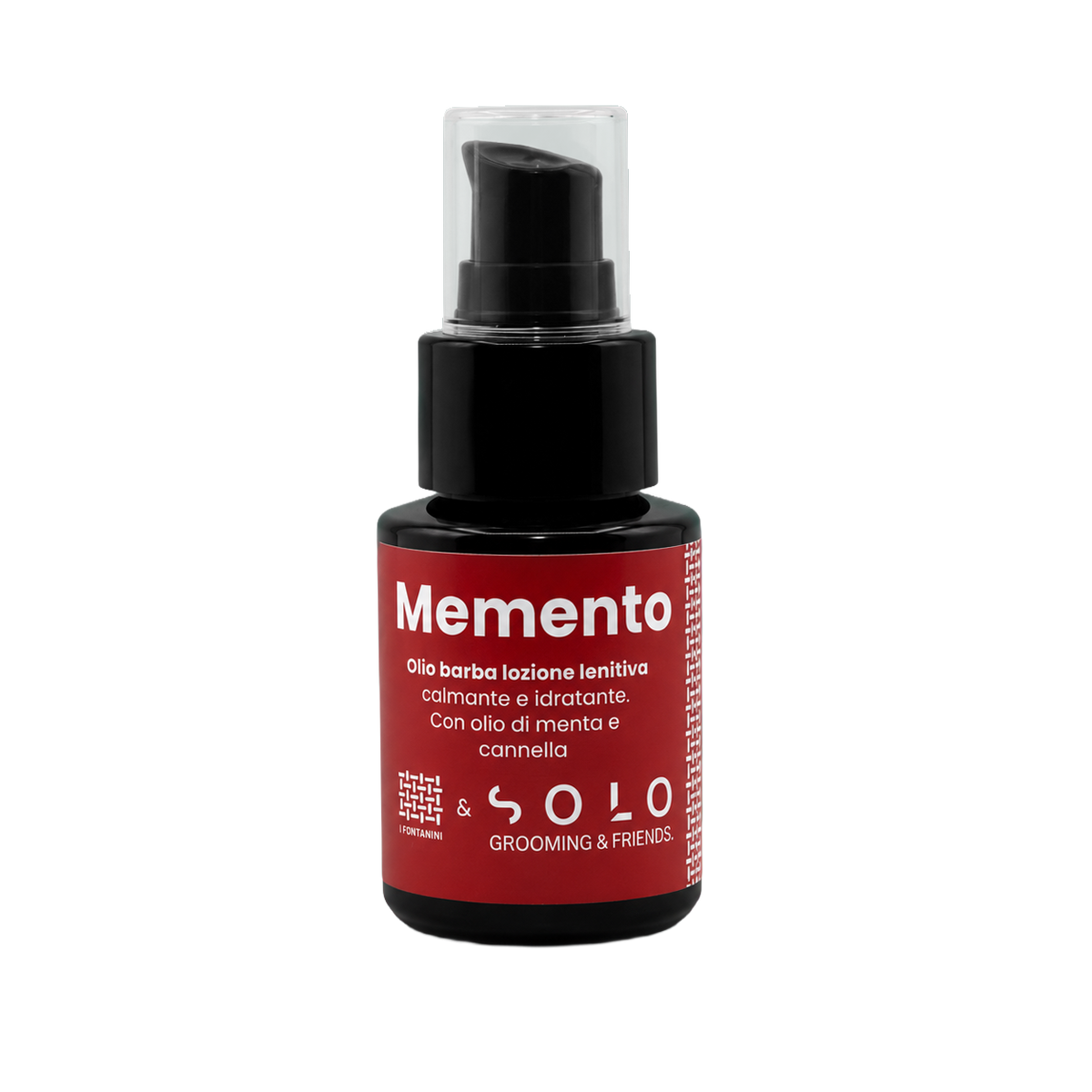 olio da barba menta e cannella made in italy