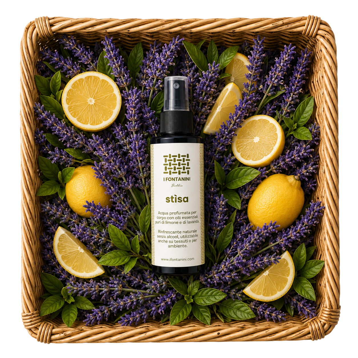 Stìsa - Acqua profumata al limone e lavanda